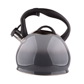 Altom Design Jacob Fluitketel 3 L – RVS Donkergrijs/Lichtgrijs – Uniek Fade-Design – Inductie & Alle Warmtebronnen