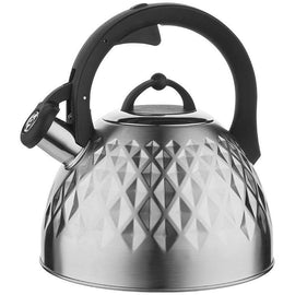 Florina Fenny Fluitketel 2,5 L – RVS Zilver Mat – Inductie & Alle Warmtebronnen