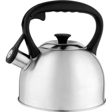 Afbeelding in Gallery-weergave laden, Florina Onda Fluitketel 2,1 L – RVS Zilver – Inductie & Alle Warmtebronnen