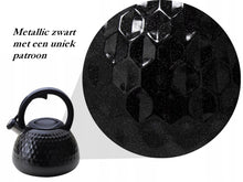 Afbeelding in Gallery-weergave laden, Meyerhoff fluitketel RVS metallic zwart 2.7 Liter - ook geschikt voor inductie