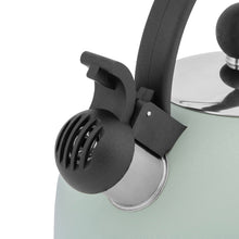 Afbeelding in Gallery-weergave laden, Altom Design Fluitketel RVS 2.5L – Glans Mint Groen – Voor Inductie – Met Fluitje &amp; Koel Handvat – Alle Warmtebronnen