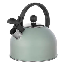 Afbeelding in Gallery-weergave laden, Altom Design Fluitketel RVS 2.5L – Glans Mint Groen – Voor Inductie – Met Fluitje &amp; Koel Handvat – Alle Warmtebronnen