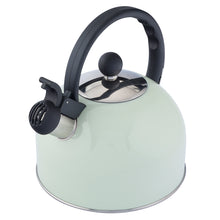 Afbeelding in Gallery-weergave laden, Altom Design Hot Drop Fluitketel 2,5 L – RVS – Glans Mint Groen – Inductie &amp; Alle Warmtebronnen