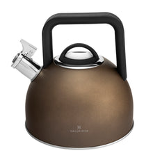 Afbeelding in Gallery-weergave laden, Valdinox Aurum Fluitketel 2,5L – RVS Inductie Fluitketel – Design voor Elke Keuken – Goudbruin