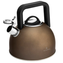 Afbeelding in Gallery-weergave laden, Valdinox Aurum Fluitketel 2,5L – RVS Inductie Fluitketel – Design voor Elke Keuken – Goudbruin