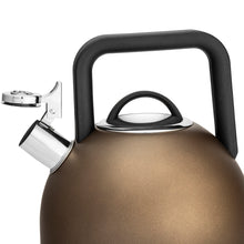 Afbeelding in Gallery-weergave laden, Valdinox Aurum Fluitketel 2,5L – RVS Inductie Fluitketel – Design voor Elke Keuken – Goudbruin