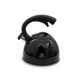 Meyerhoff RVS fluitketel 2,5 liter MH-4014 – Inductie fluitketel – Zwart – Met fluit – Hittebestendige handgreep – Voor gas en inductie