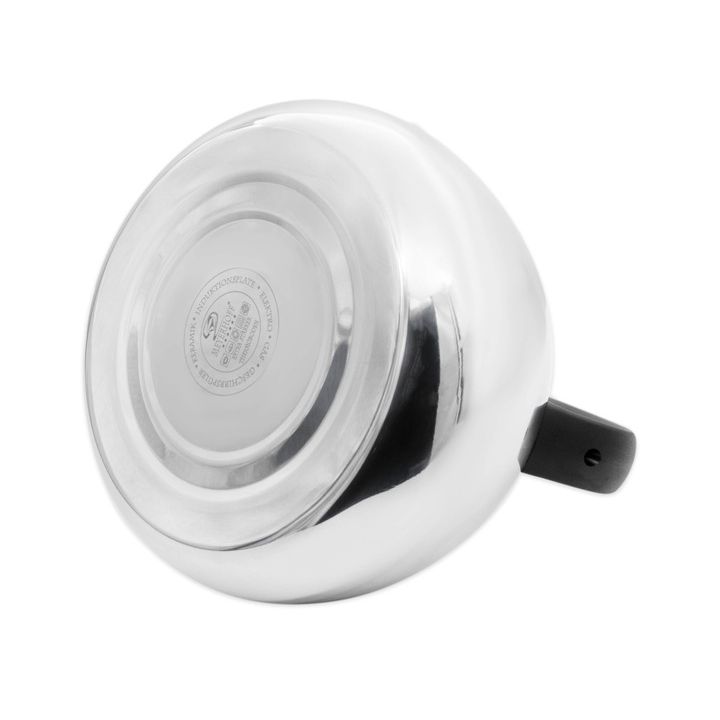Meyerhoff fluitketel 3L MH-4149C – RVS inductie fluitketel – Zilverkleurig – Traditioneel design