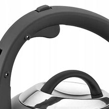 Afbeelding in Gallery-weergave laden, Florina Clint fluitketel 2,2L – RVS inductie fluitketel – Modern design met matte grafietafwerking