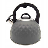 Meyerhoff Fluitketel 2,5 Liter RVS Mat Grijs 3D – Inductie & Gas – Waterkoker met Fluitfunctie MH-30298