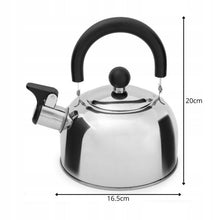 Afbeelding in Gallery-weergave laden, Meyerhoff Fluitketel 1,5 Liter – Waterketel met Fluitje – Inductie – RVS