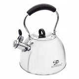 Meyerhoff RVS fluitketel 3 liter MH-4376 – Inductie fluitketel met inklapbaar handvat – Mat zilver – Traditioneel design