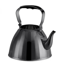 Afbeelding in Gallery-weergave laden, Meyerhoff RVS waterketel 3 liter MH-4528A – Inductie waterkoker – Glanzend zwart – Opklapbaar handvat – Zonder fluit