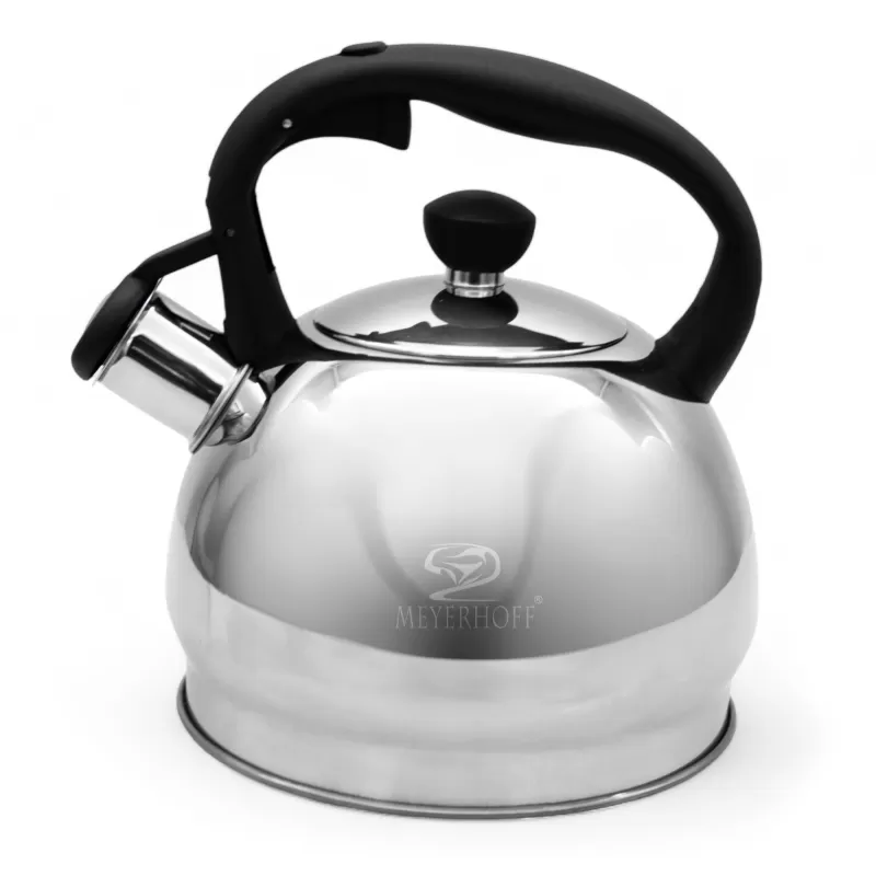 Meyerhoff RVS fluitketel 1,8 liter MH-4048A – Inductie fluitketel – Zilver – Compact en elegant design