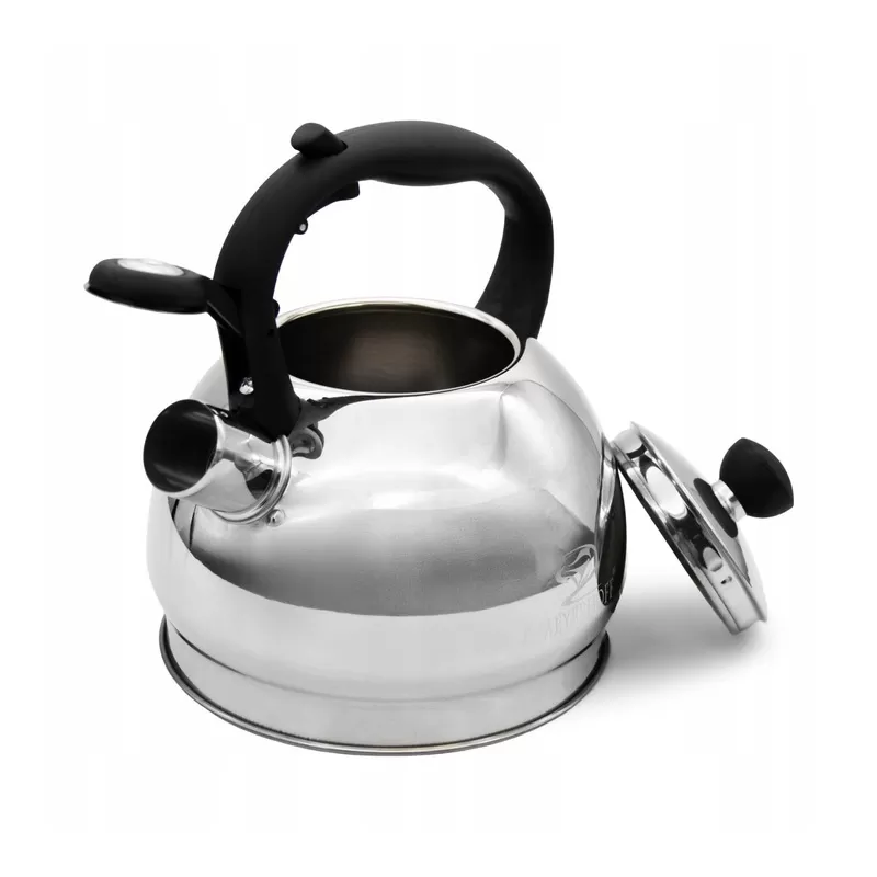 Meyerhoff RVS fluitketel 1,8 liter MH-4048A – Inductie fluitketel – Zilver – Compact en elegant design