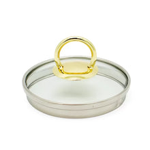 Afbeelding in Gallery-weergave laden, Haus Roland waterketel 3 liter HR710-11 – Inductie waterkoker – Zwart met goud – Zonder fluit – Opklapbaar handvat