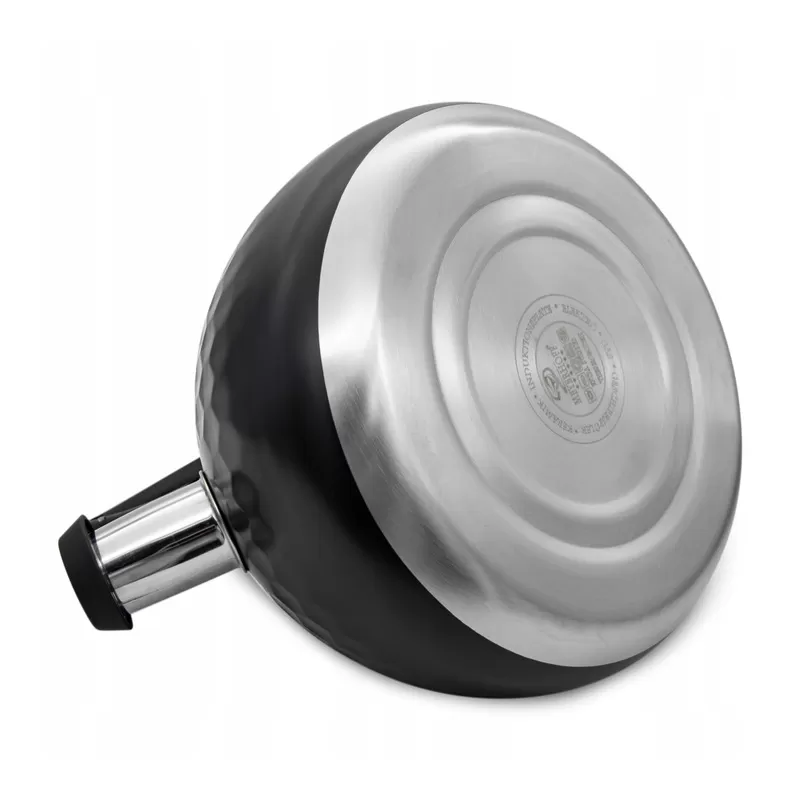 Meyerhoff RVS fluitketel 3 liter MH-4049 – Inductie fluitketel – Matzwart – Modern design