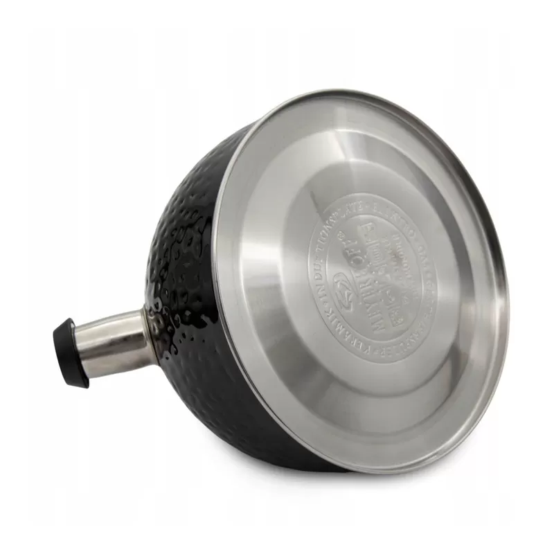 Meyerhoff fluitketel 3L – RVS inductie fluitketel – Zwart – Modern en elegant design