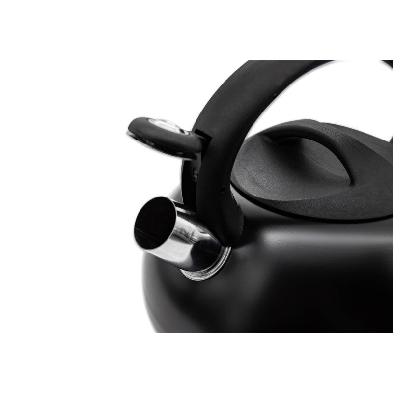 Meyerhoff RVS fluitketel 3 liter MH-4015 – Inductie fluitketel – Matzwart – Modern elegant design