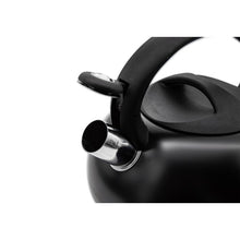 Afbeelding in Gallery-weergave laden, Meyerhoff RVS fluitketel 3 liter MH-4015 – Inductie fluitketel – Matzwart – Modern elegant design