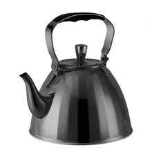 Afbeelding in Gallery-weergave laden, Meyerhoff RVS waterketel 3 liter MH-4528A – Inductie waterkoker – Glanzend zwart – Opklapbaar handvat – Zonder fluit