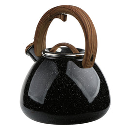 Altom Design Andy Fluitketel 2,3 L – RVS – Zwart/Bruin – Inductie & Alle Warmtebronnen