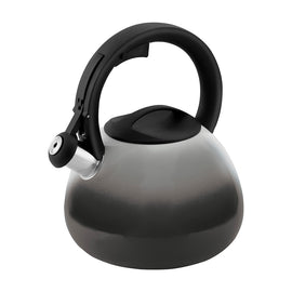 Altom Design Robin Fluitketel 3 L – RVS Donkergrijs/Lichtgrijs – Unieke Fade Kleur – Inductie & Alle Warmtebronnen