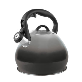 Altom Design Jacob Fluitketel 3 L – RVS Donkergrijs/Lichtgrijs – Uniek Fade-Design – Inductie & Alle Warmtebronnen